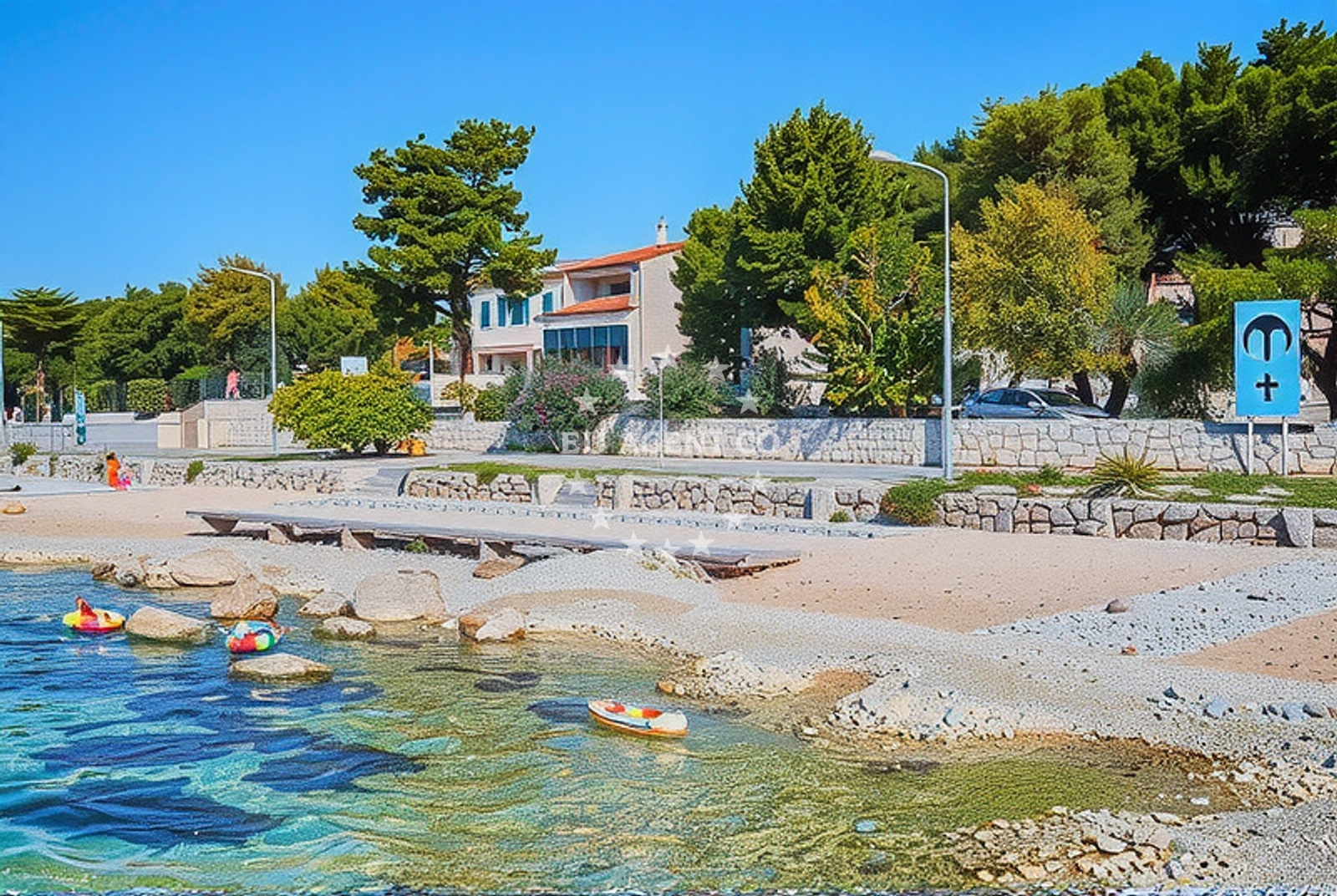 Additional view of Zablace beach in Obala palih boraca 6 1 kat, Zablaće