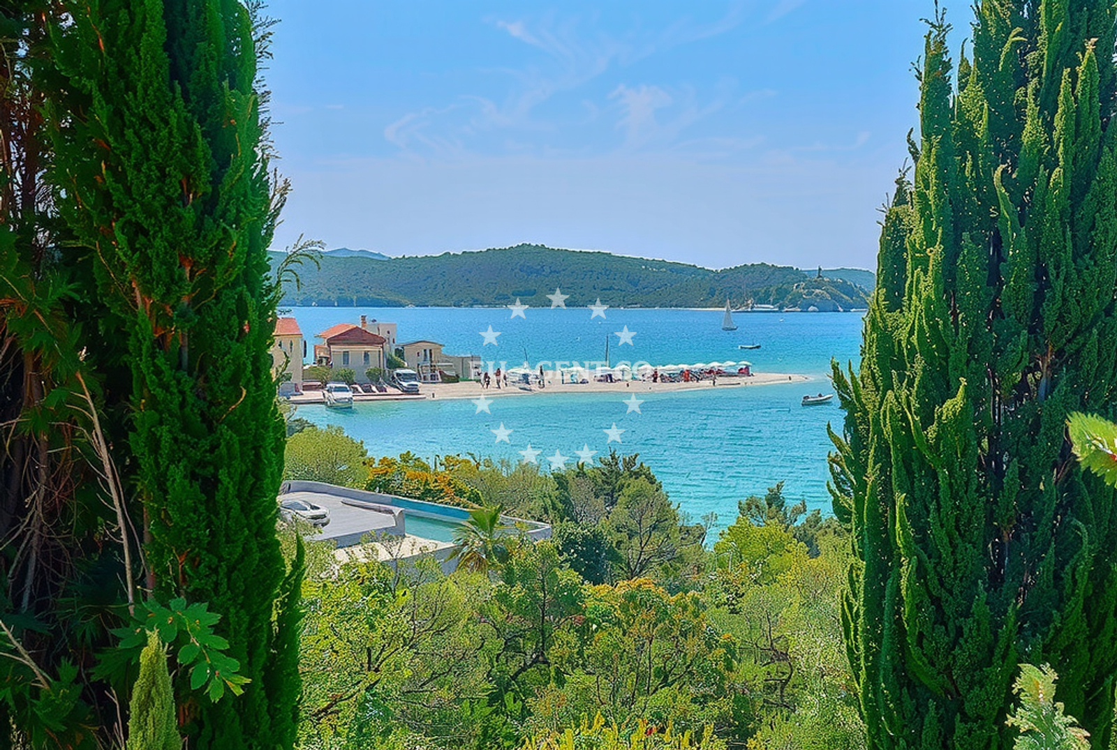 Additional view of Žaborić: beaches and coves (6) in Žaborić