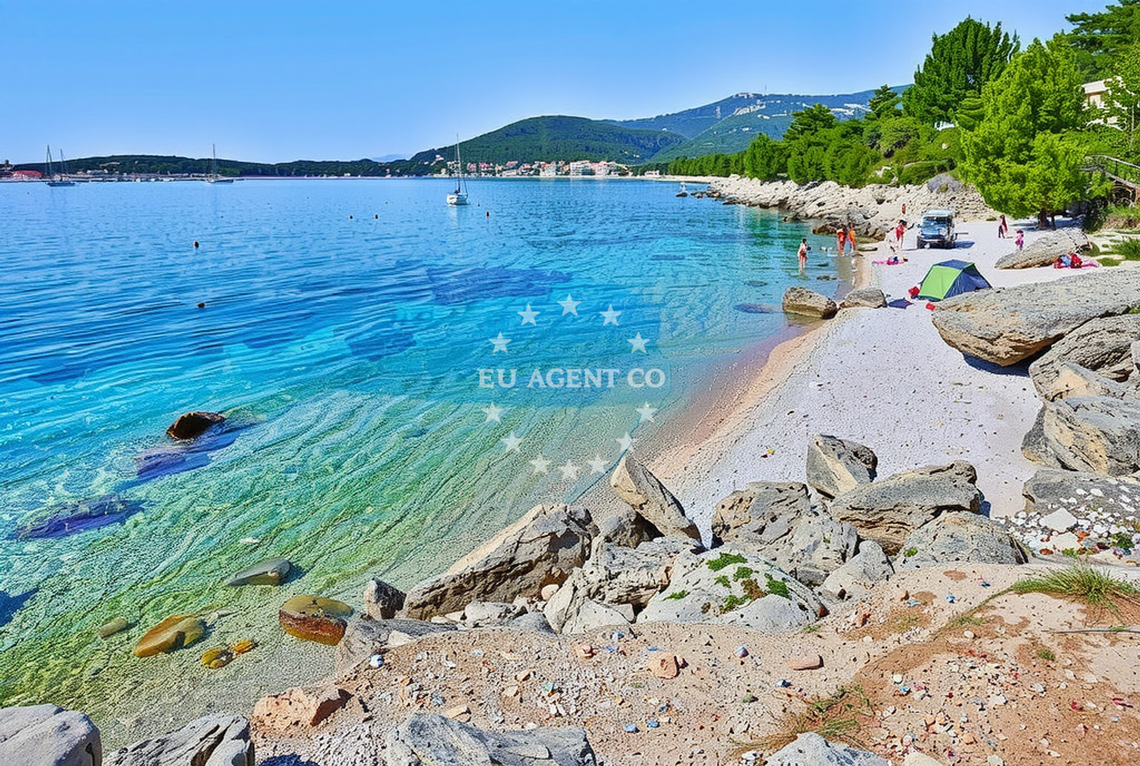 Additional view of Zaglav beach in Miholašćica 1i, Miholašćica
