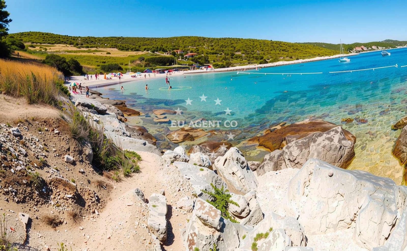 Additional view of Zaglav beach in Ženka 115, Vis