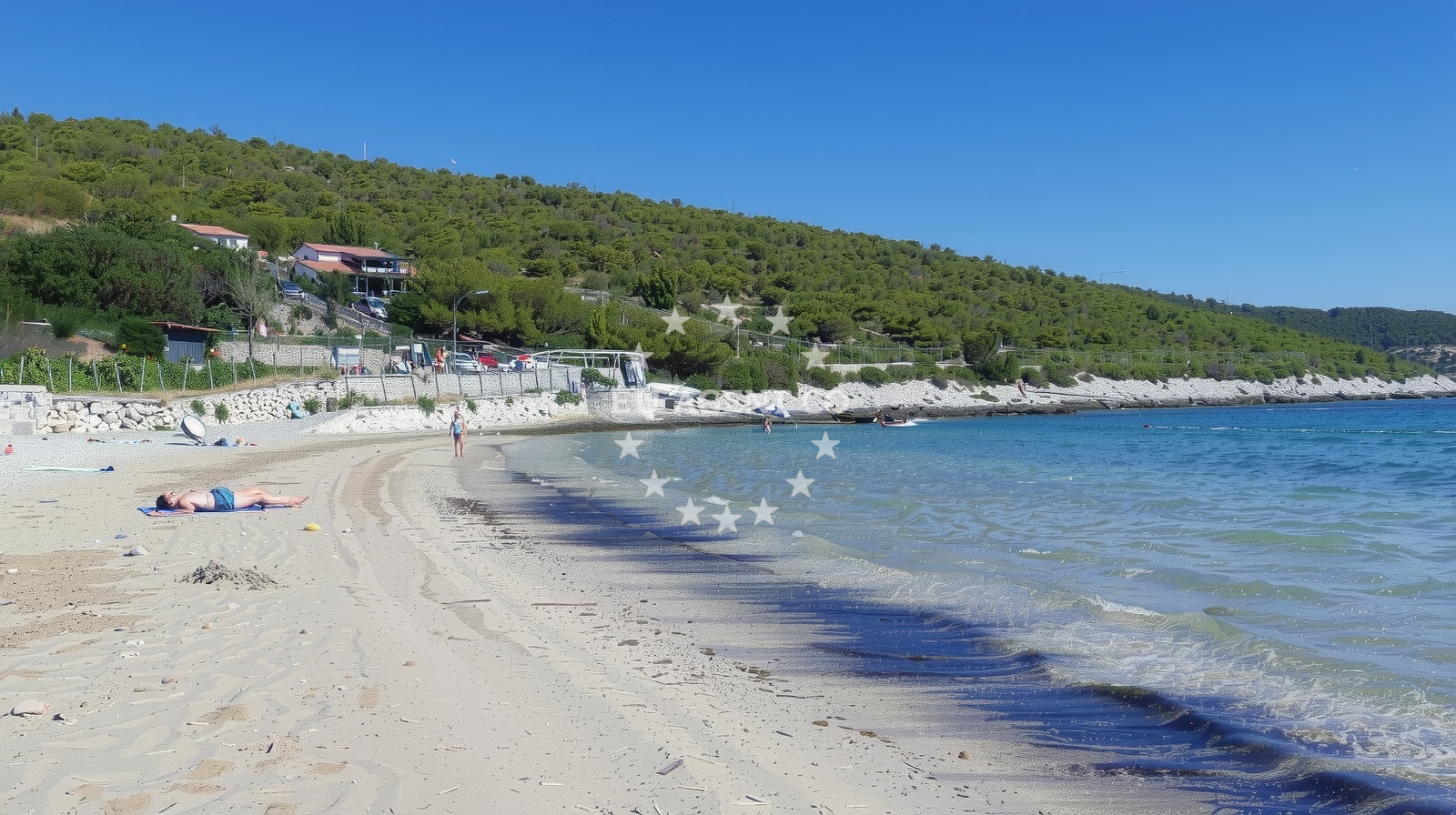 Additional view of Zaglav beach in Ženka 115, Vis