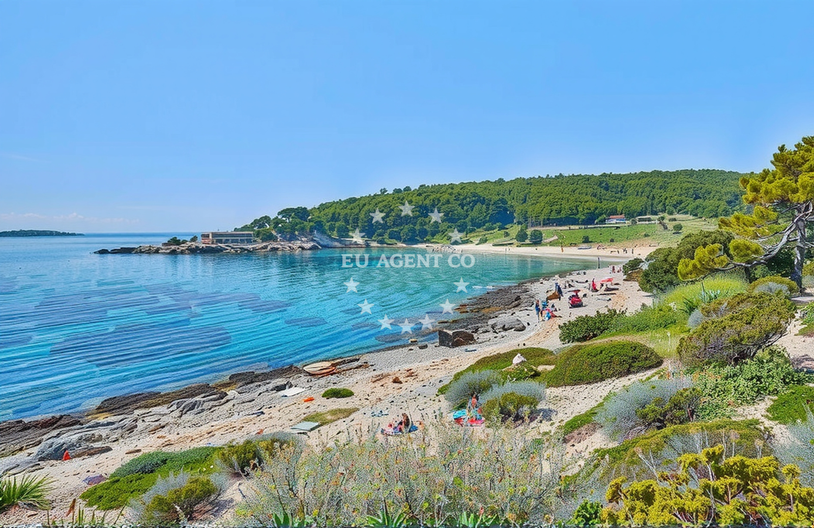 Additional view of Zaglav beach in Ženka 115, Vis