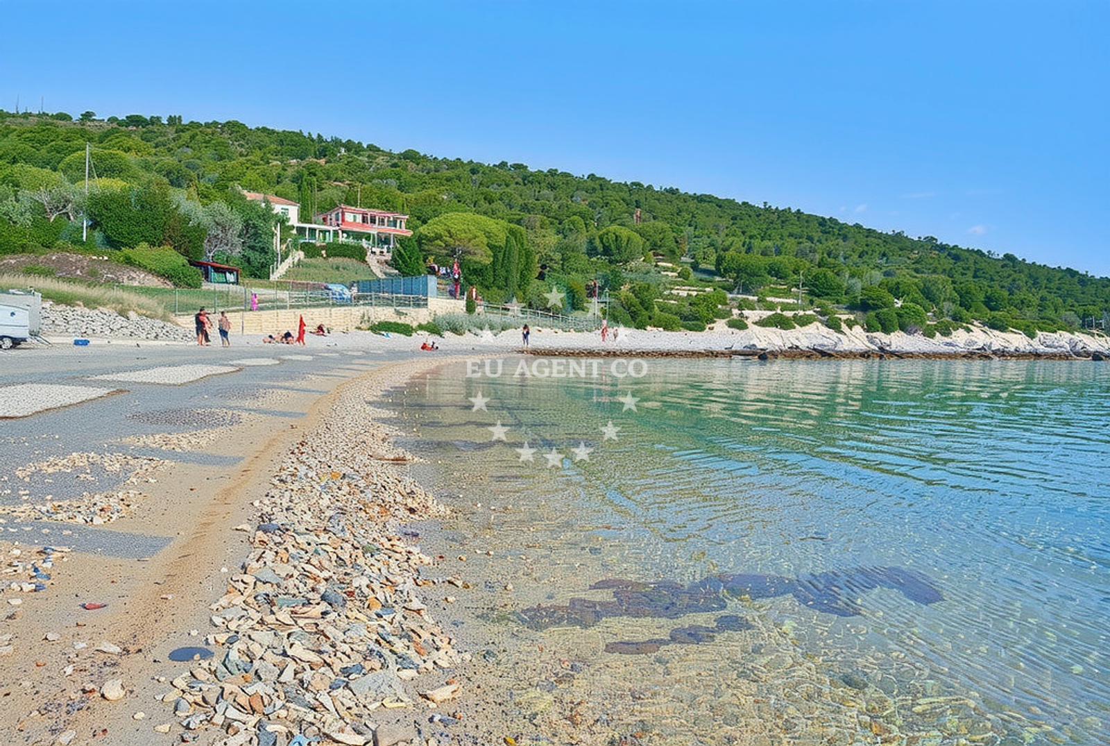 Additional view of Zaglav beach in Ženka 115, Vis