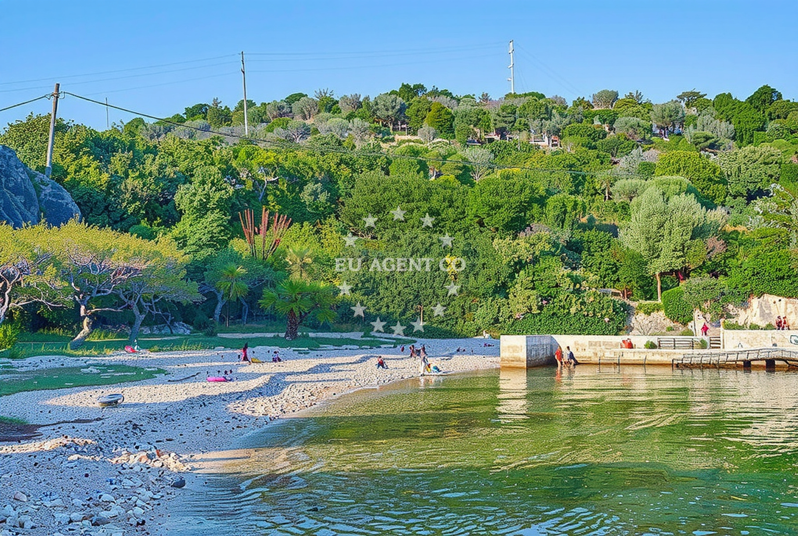 Additional view of Zaglav Beach in Zaglav 31, Zaglav