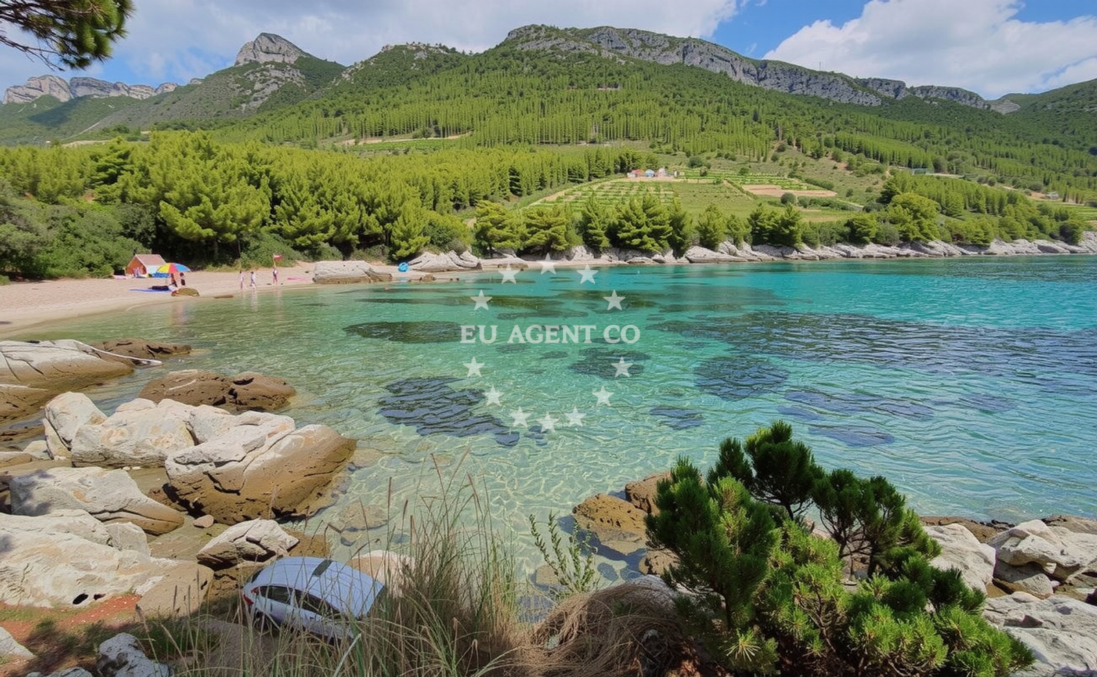 Additional view of Zaglavak beach in Janjina 5a, Janjina