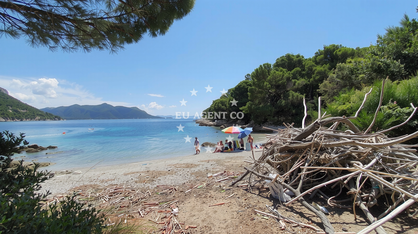 Additional view of Zaglavak beach in Janjina 5a, Janjina
