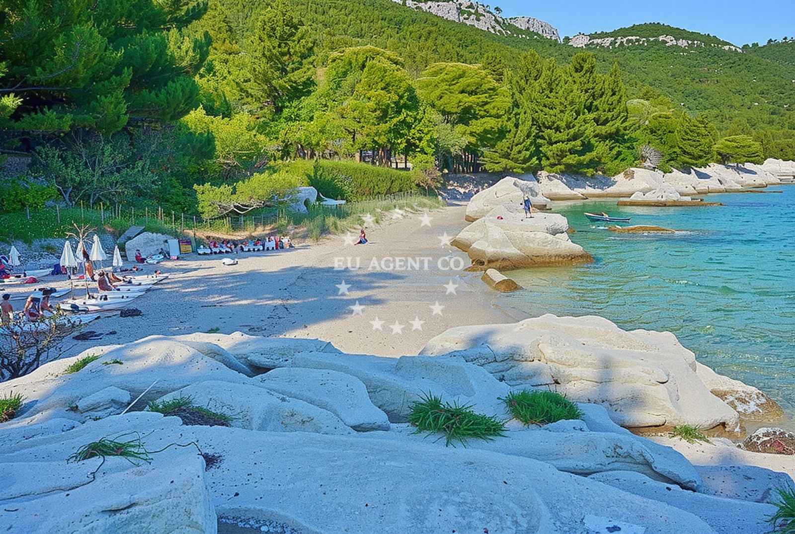 Additional view of Zaglavak beach in Janjina 5a, Janjina