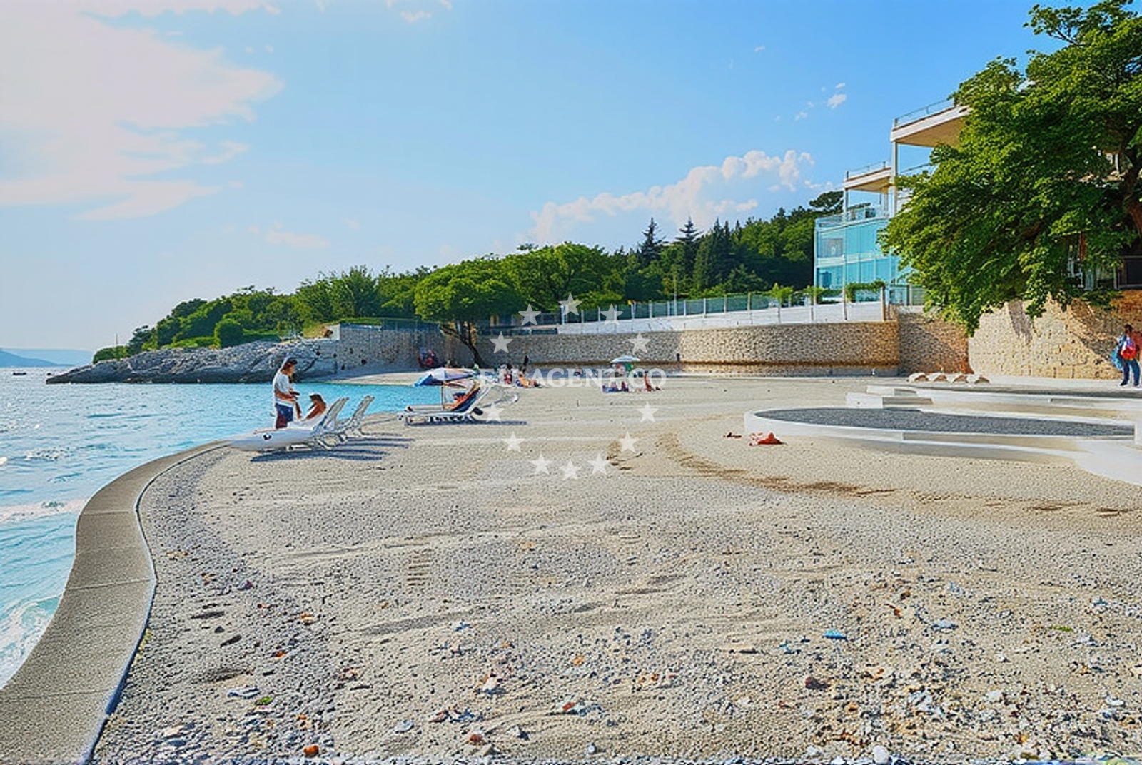 Additional view of Zagori beach in Obala Petra Krešimira 20, Novi Vinodolski