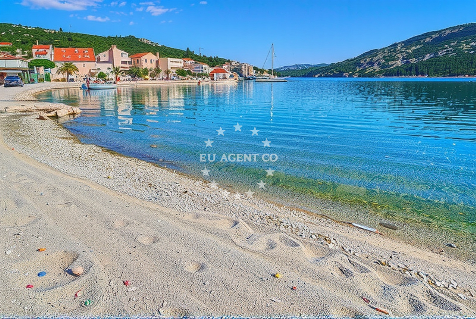 Additional view of Zagrada beach in Smokvina 2a, Vinišće