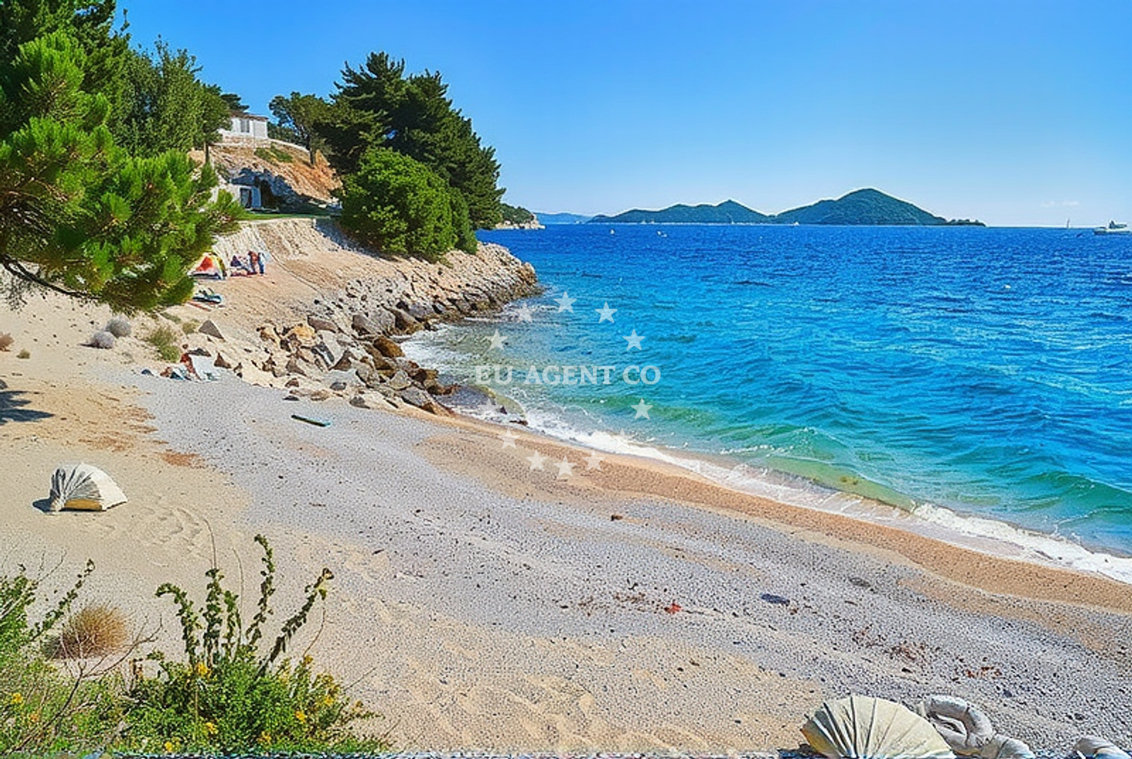 Additional view of Zakanj beach in Ulica Zdeslava Turića, Drage