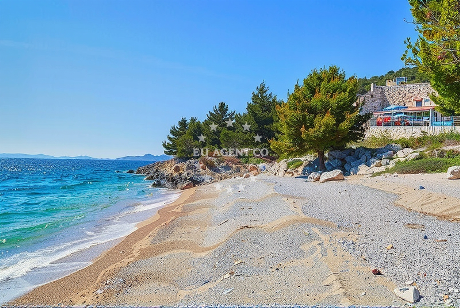 Additional view of Zakanj beach in Ulica Zdeslava Turića, Drage