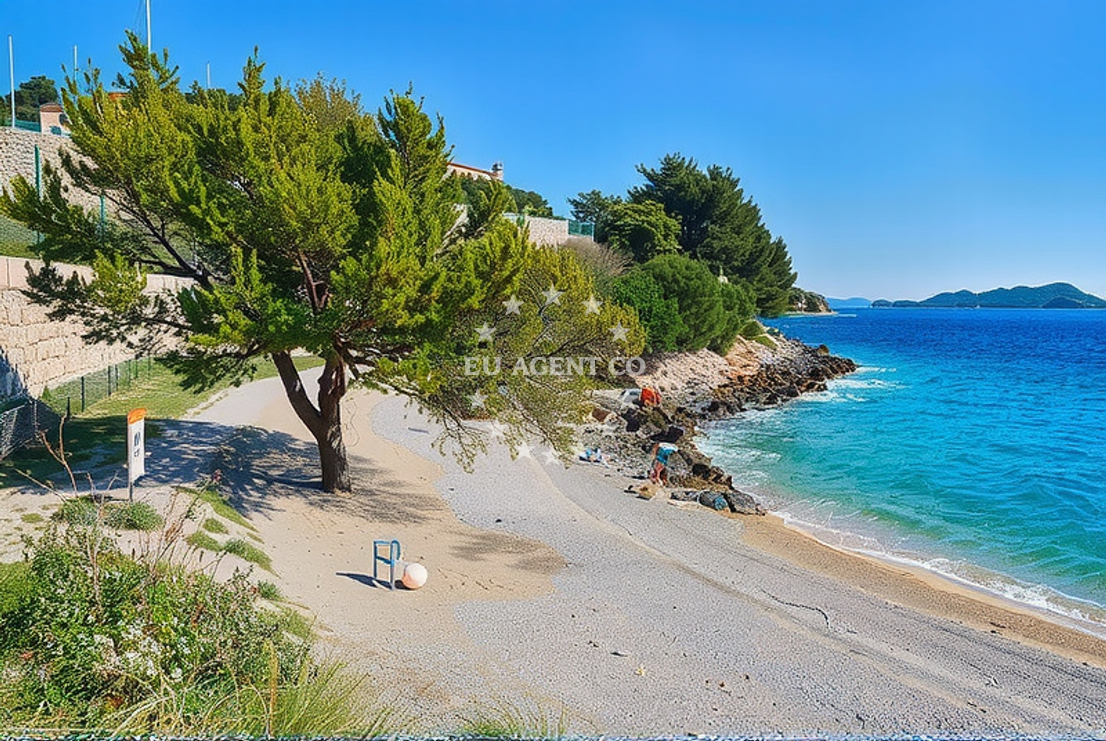 Additional view of Zakanj beach in Ulica Zdeslava Turića, Drage
