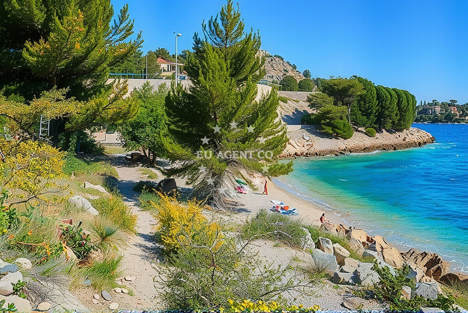 Additional view of Zakanj beach in Ulica Zdeslava Turića, Drage
