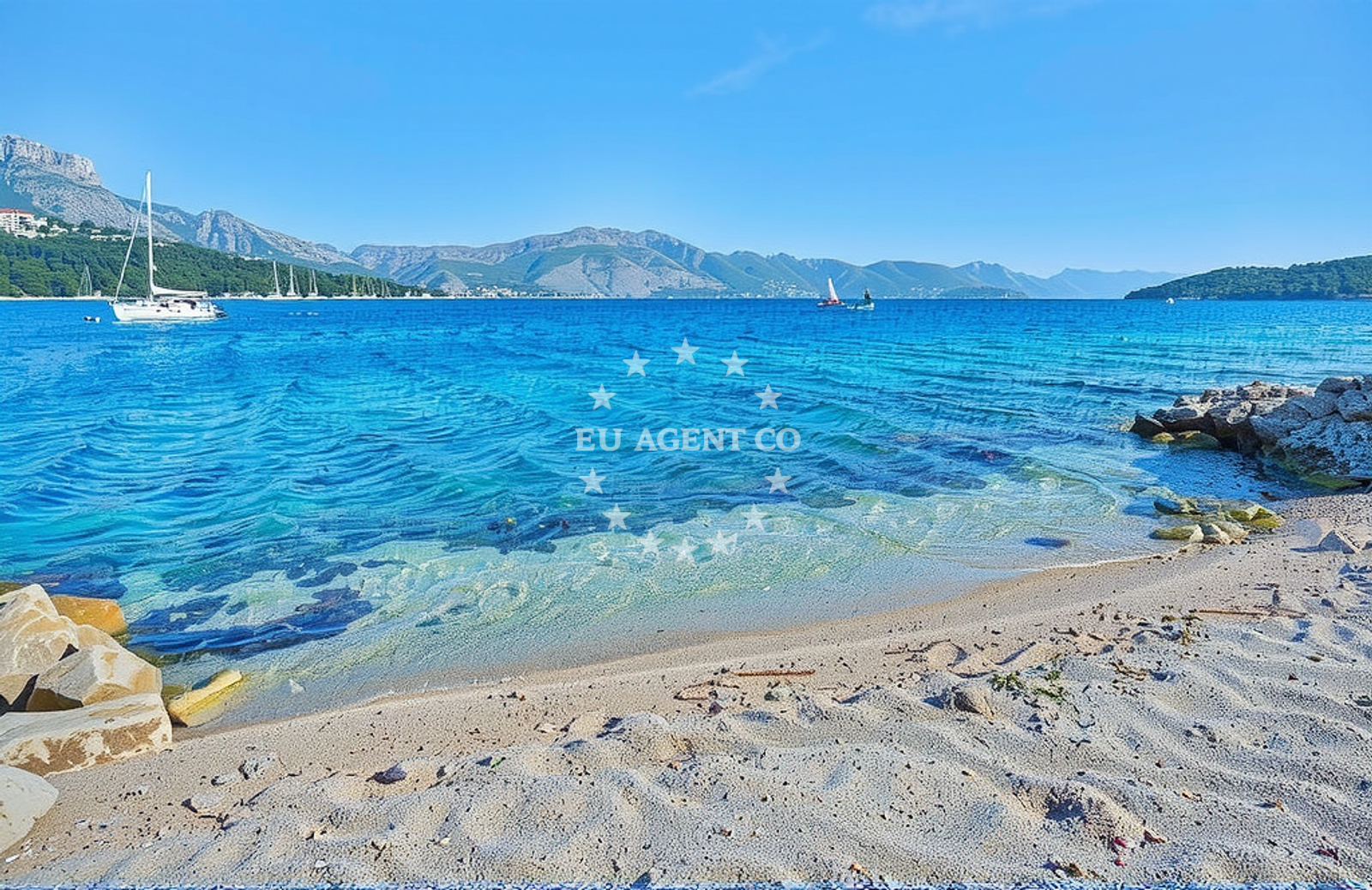 Additional view of Zakerjan Zrnovo beach in Ulica Plokata 19. travnja 1921. 15, Korčula