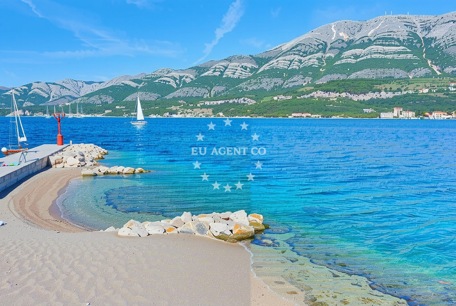 Additional view of Zakerjan Zrnovo beach in Ulica Plokata 19. travnja 1921. 15, Korčula