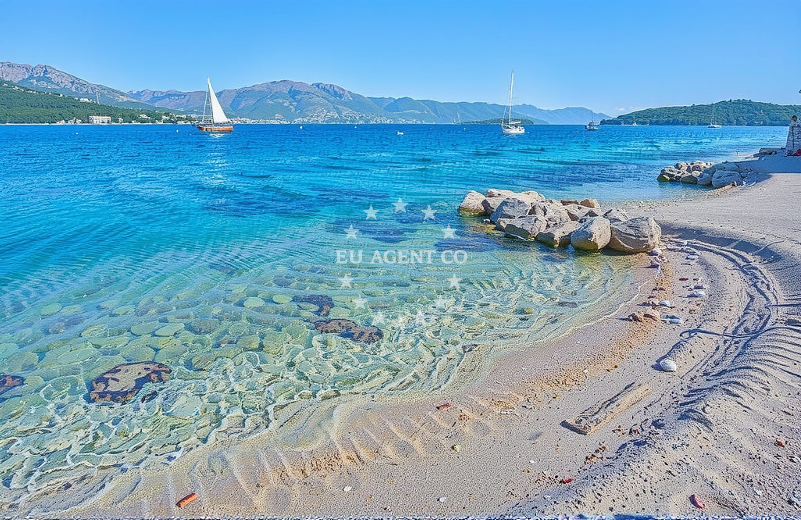 Additional view of Zakerjan Zrnovo beach in Ulica Plokata 19. travnja 1921. 15, Korčula