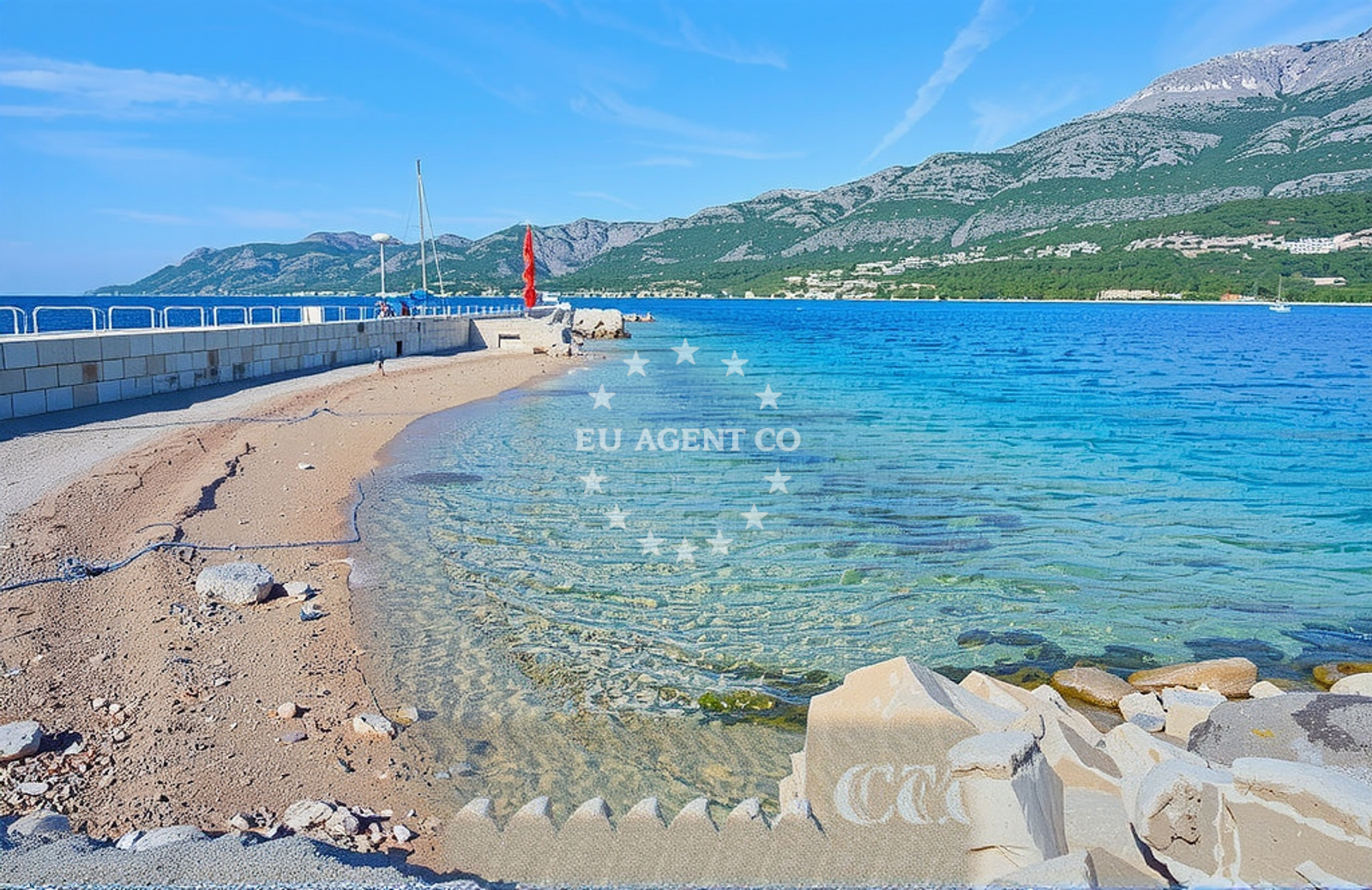 Additional view of Zakerjan Zrnovo beach in Ulica Plokata 19. travnja 1921. 15, Korčula
