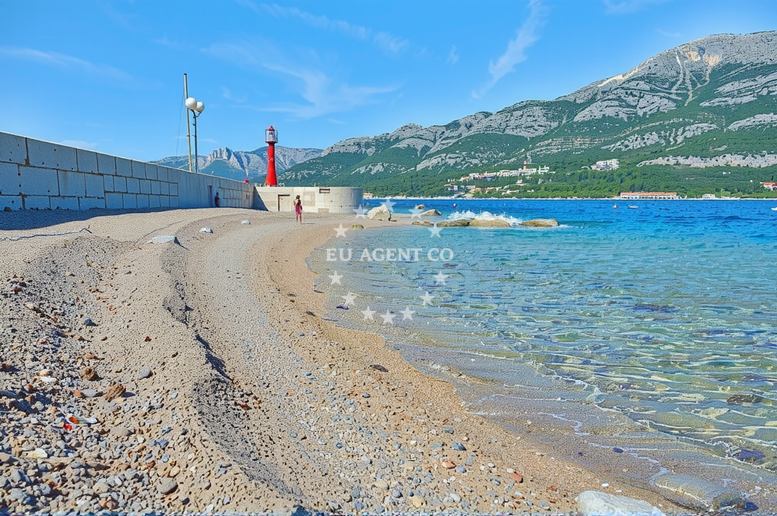 Additional view of Zakerjan Zrnovo beach in Ulica Plokata 19. travnja 1921. 15, Korčula