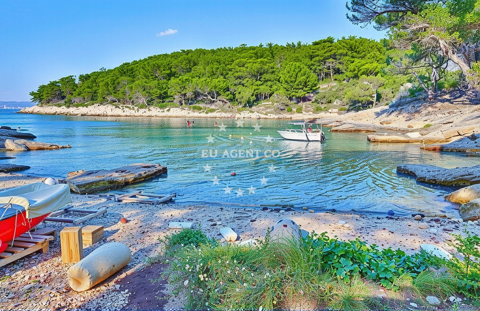 Overview of Zaklopatica, Vela Luka (Korčula) in Zaklopatica