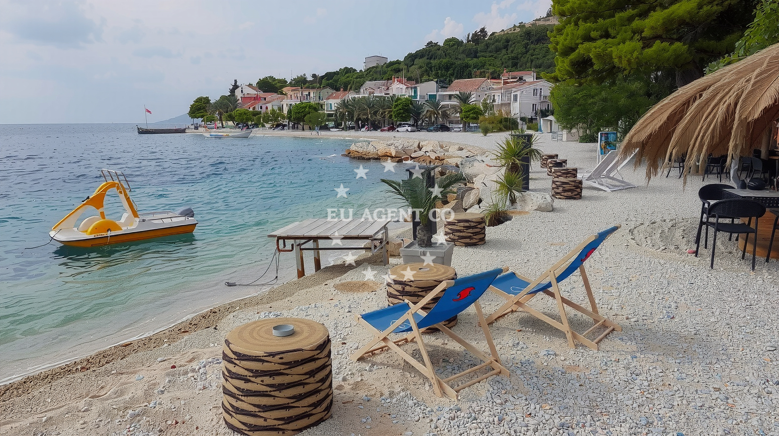 Additional view of Zal beach in Bratuš 18, Promajna