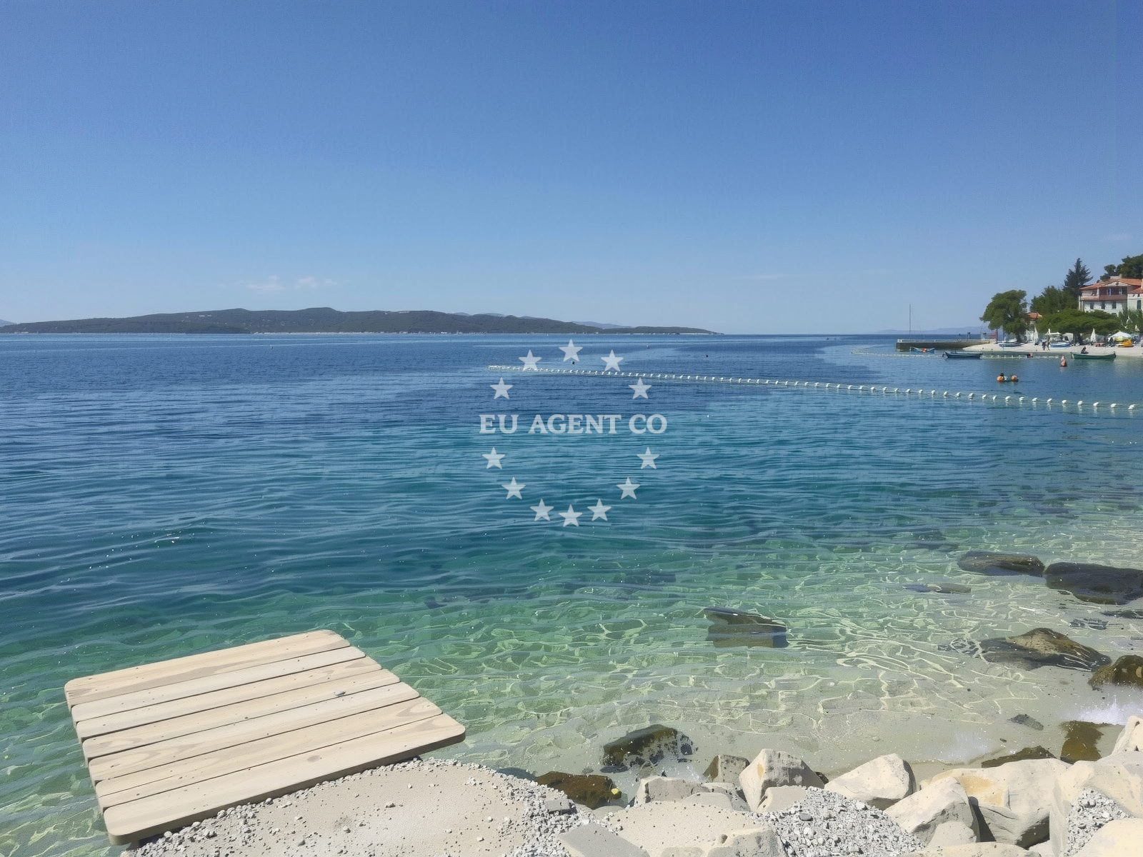 Additional view of Zal beach in Bratuš 18, Promajna