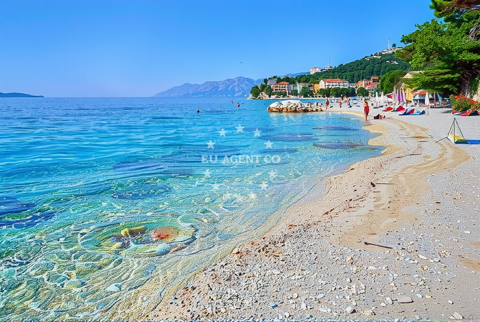 Additional view of Zal beach in Bratuš 18, Promajna