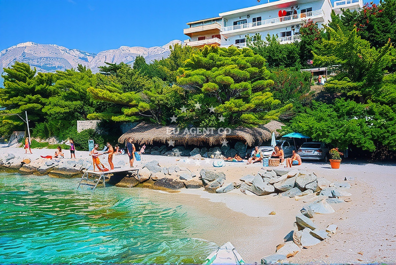 Additional view of Zal beach in Bratuš 18, Promajna