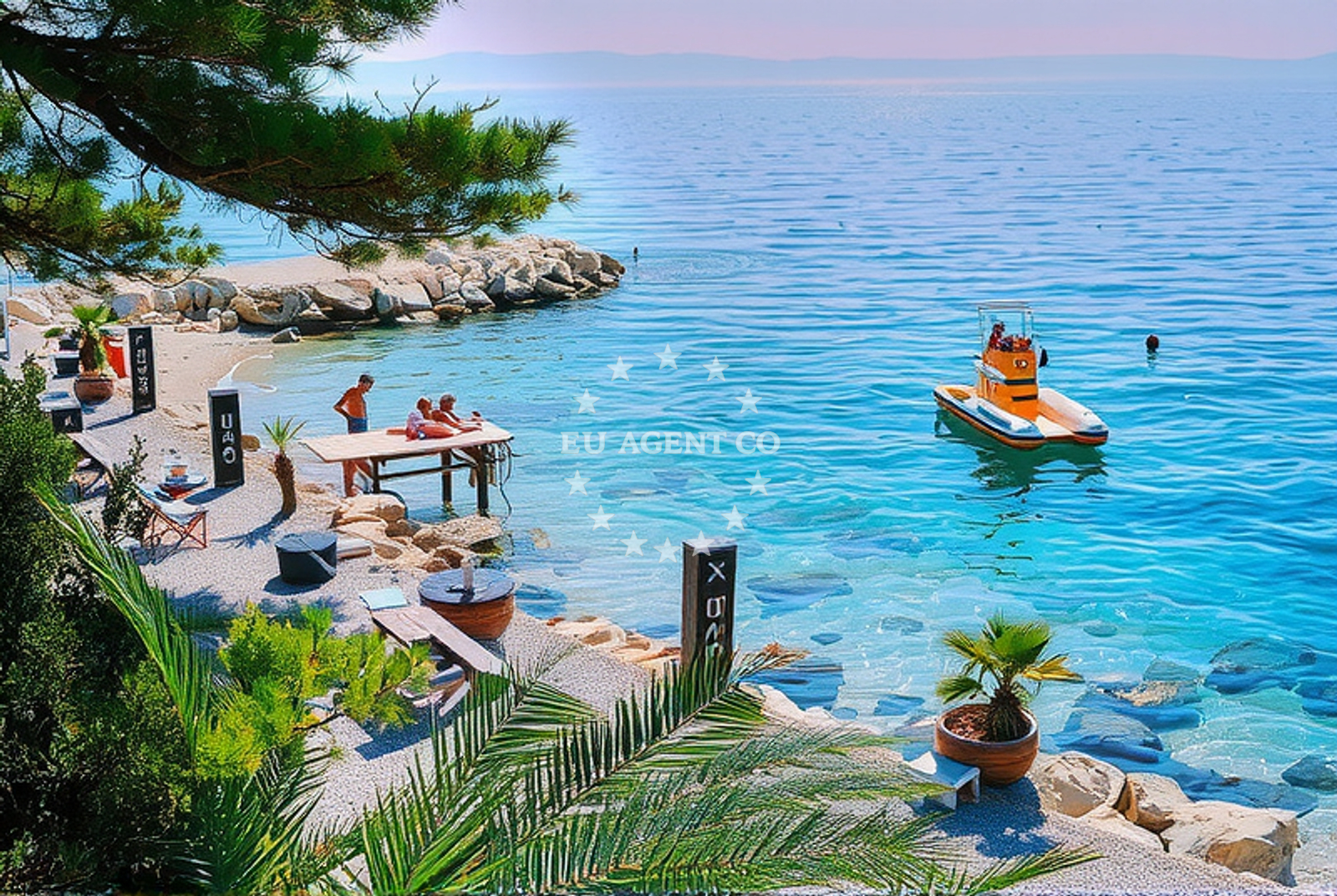 Additional view of Zal beach in Bratuš 18, Promajna