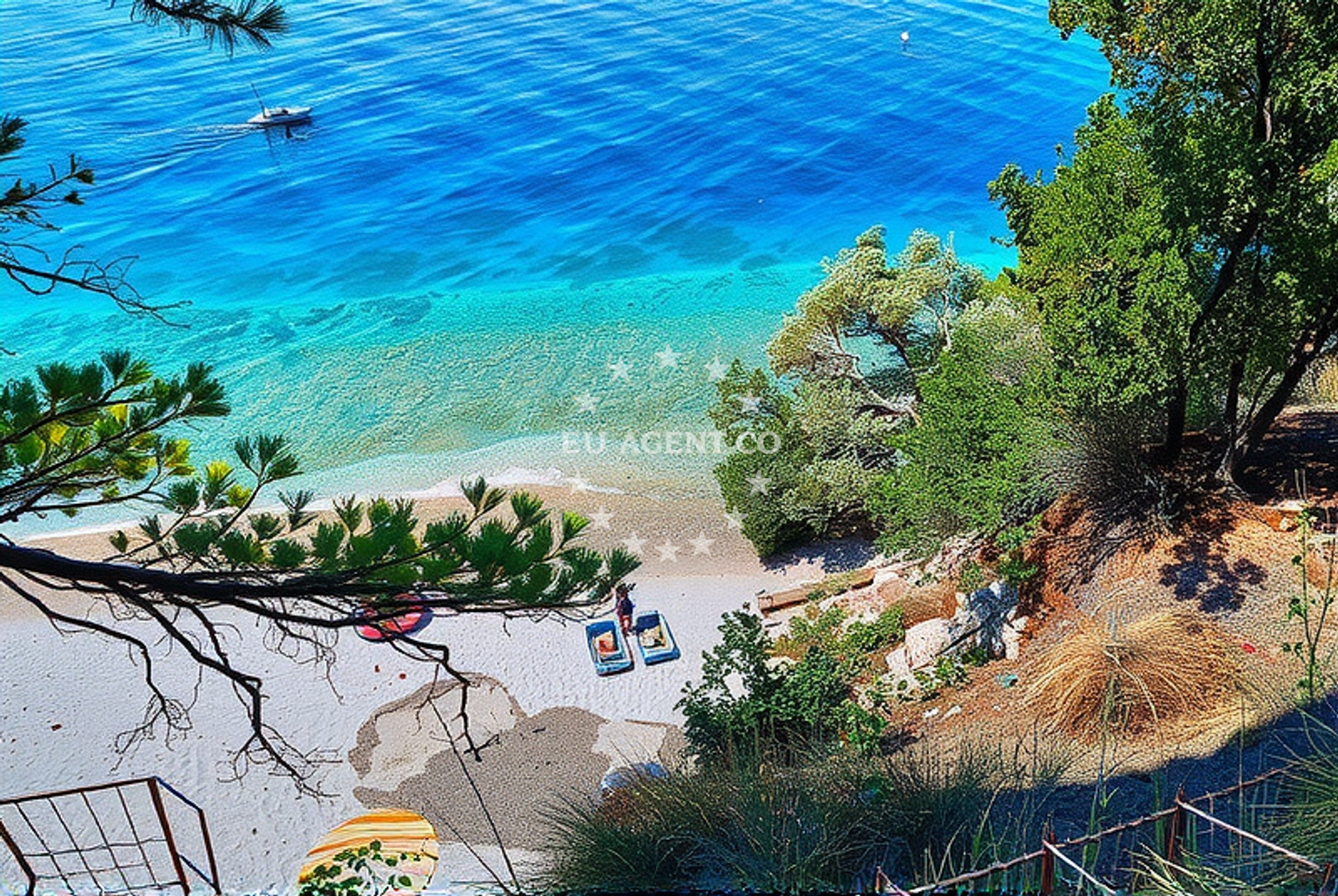 Additional view of Zal beach in Bratuš 18, Promajna