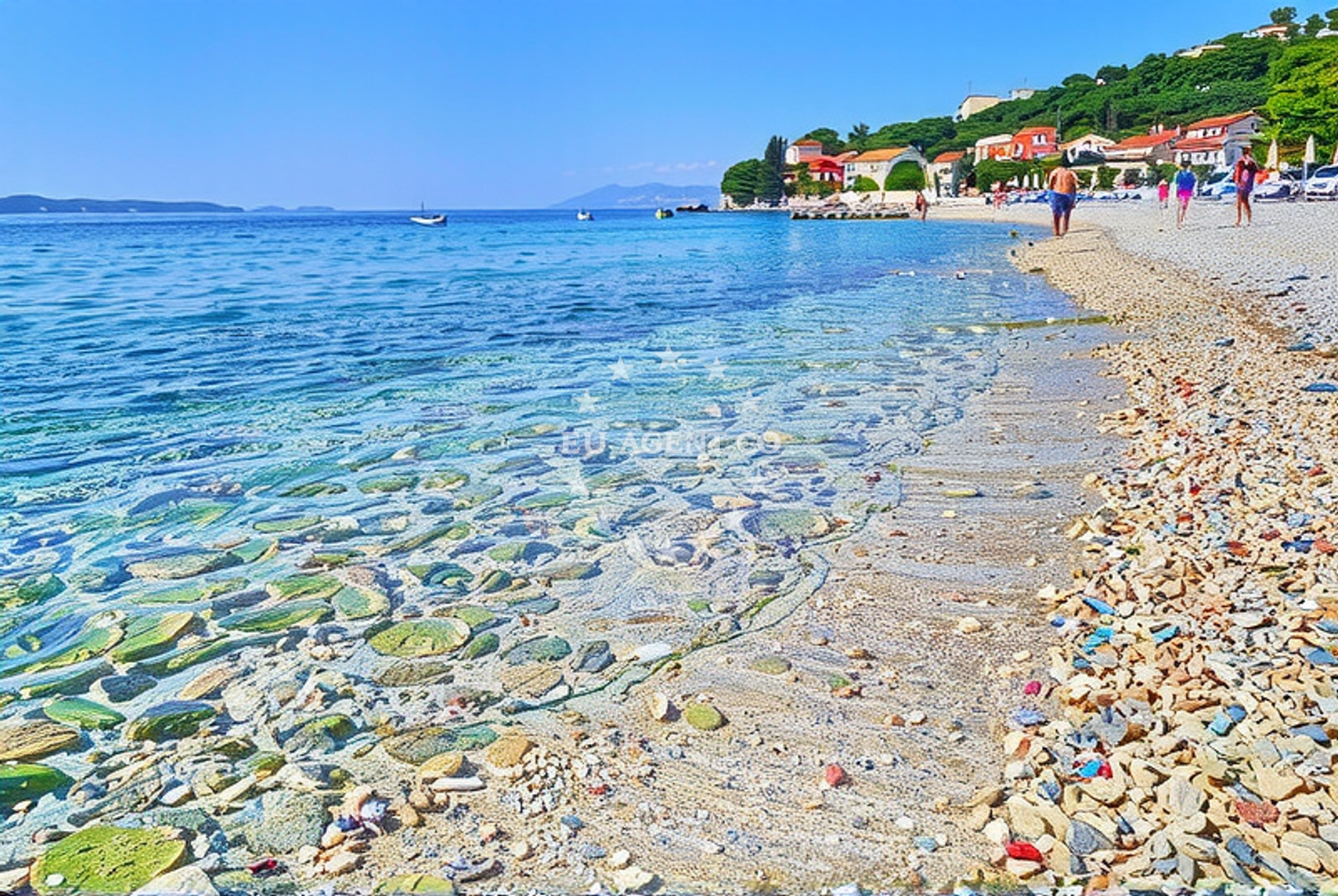 Additional view of Zal beach in Bratuš 18, Promajna