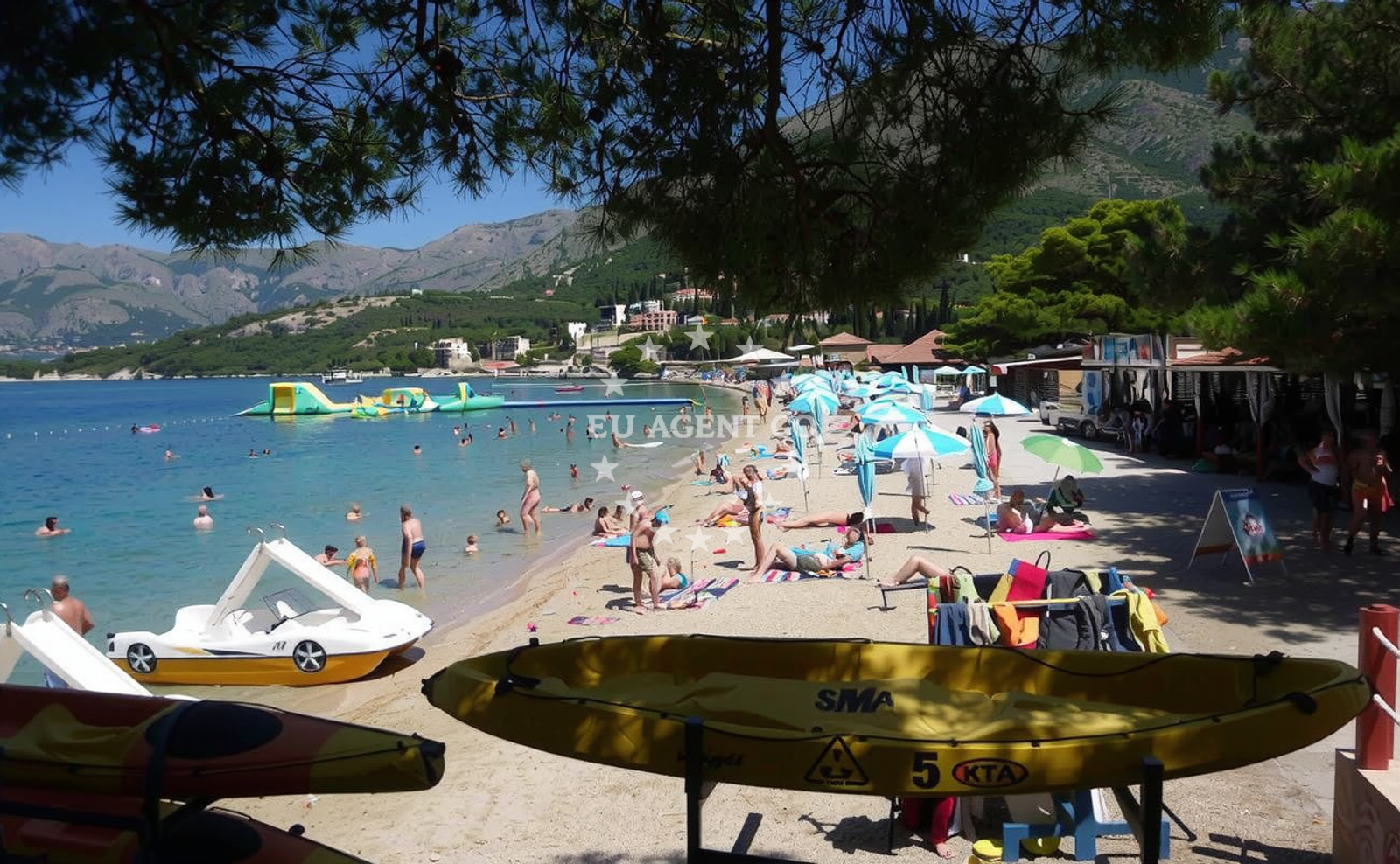 Additional view of Zal beach in Plosni Rat 9, Cavtat