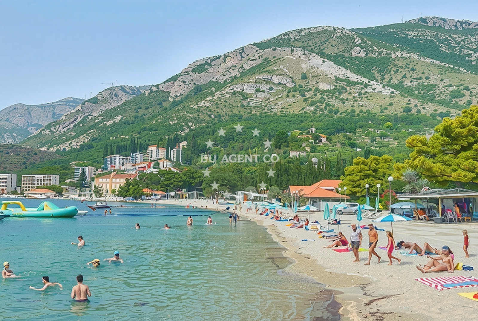 Additional view of Zal beach in Plosni Rat 9, Cavtat