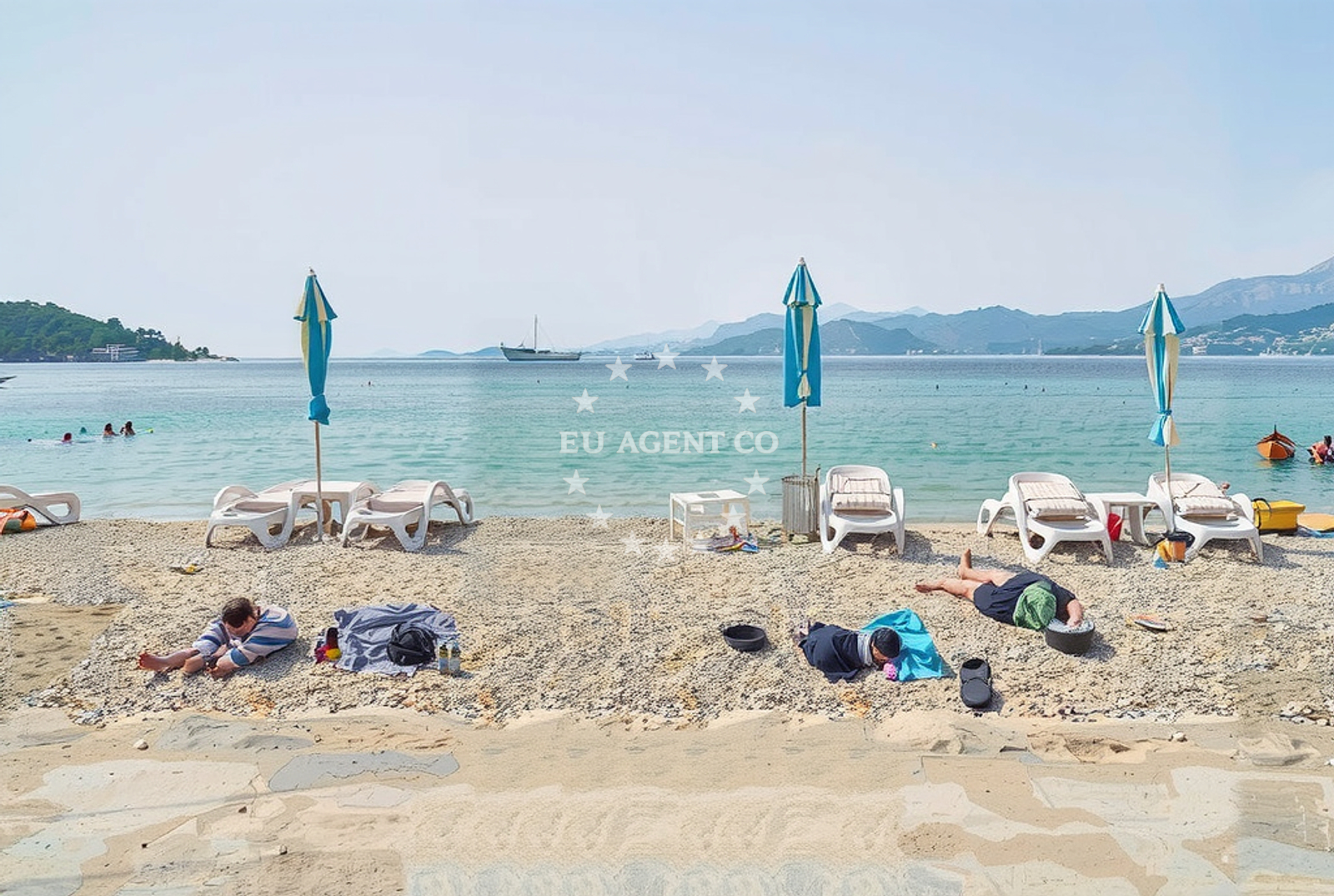 Additional view of Zal beach in Plosni Rat 9, Cavtat