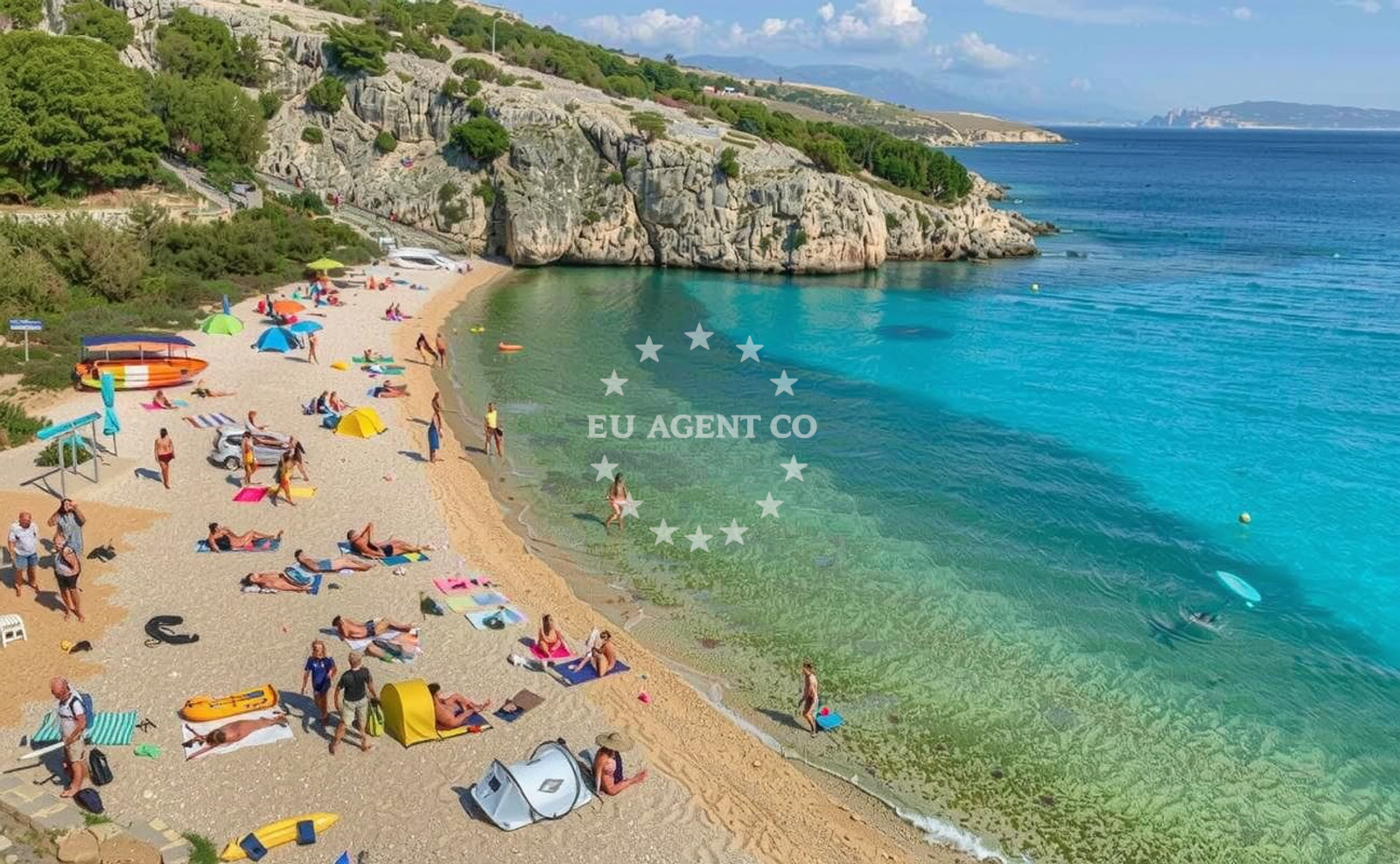Additional view of Zala beach in Stara Baška 257, Stara Baška