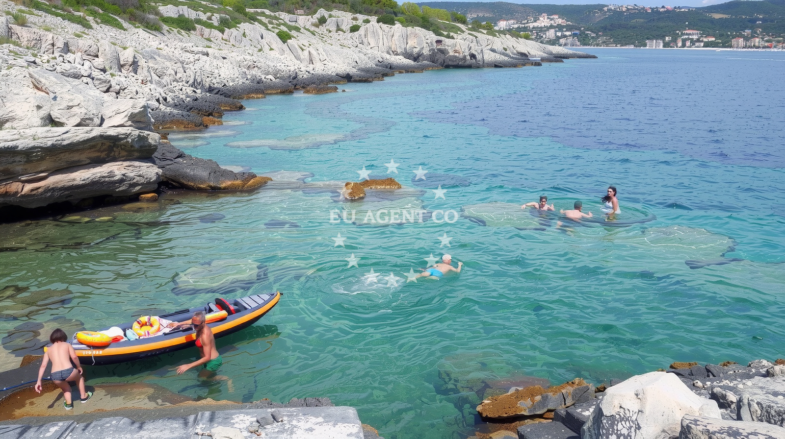 Additional view of Zaline Beach in Kanica 213 A, Zaglavice