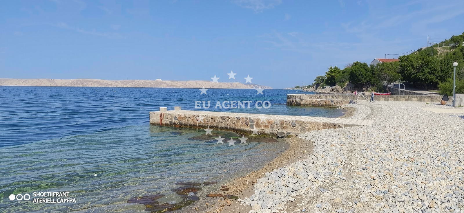 Sea and coastal view of Zalo Beach in Lukovo Šugarje 65, Lukovo Šugarje