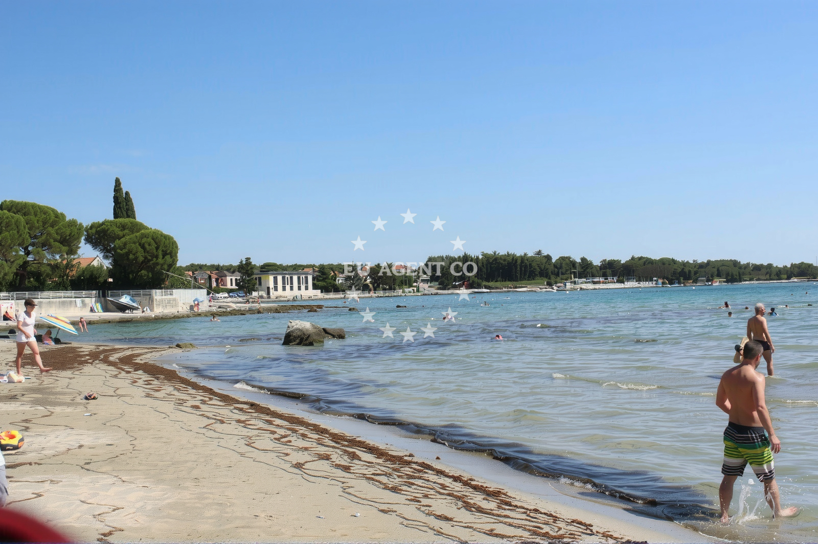 Additional view of Zambratija beach in , Zambratija
