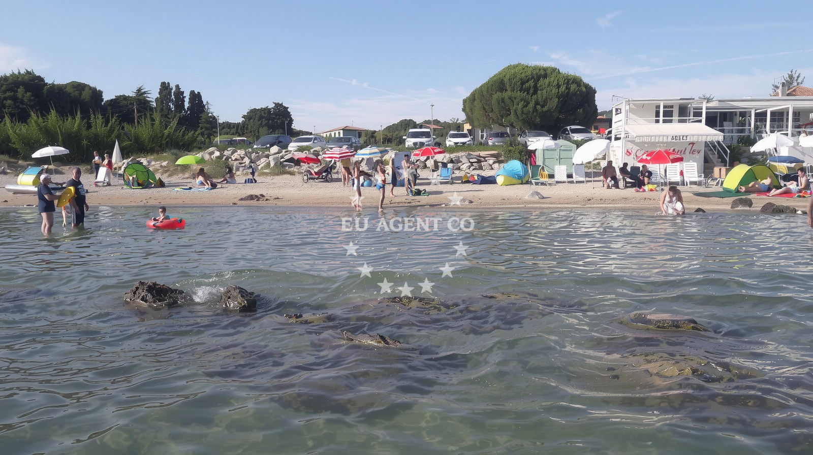 Additional view of Zambratija beach in , Zambratija