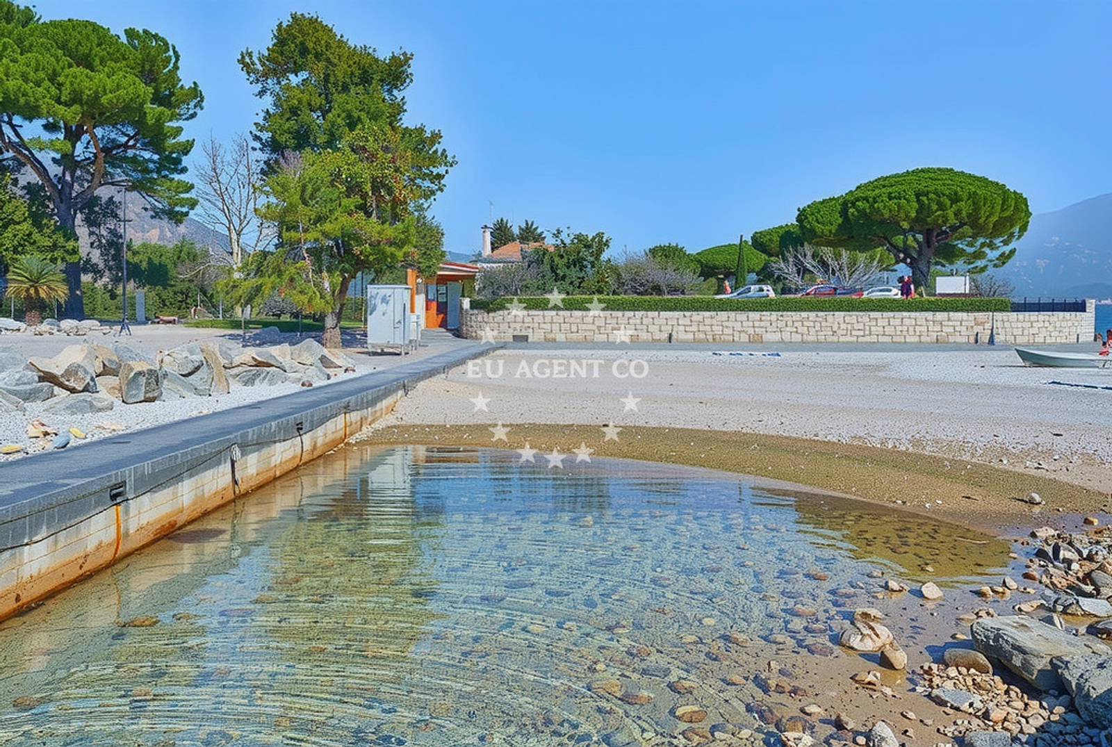 Additional view of Zambratija beach in , Zambratija