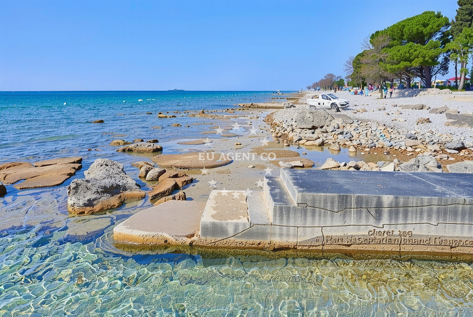 Additional view of Zambratija beach in , Zambratija