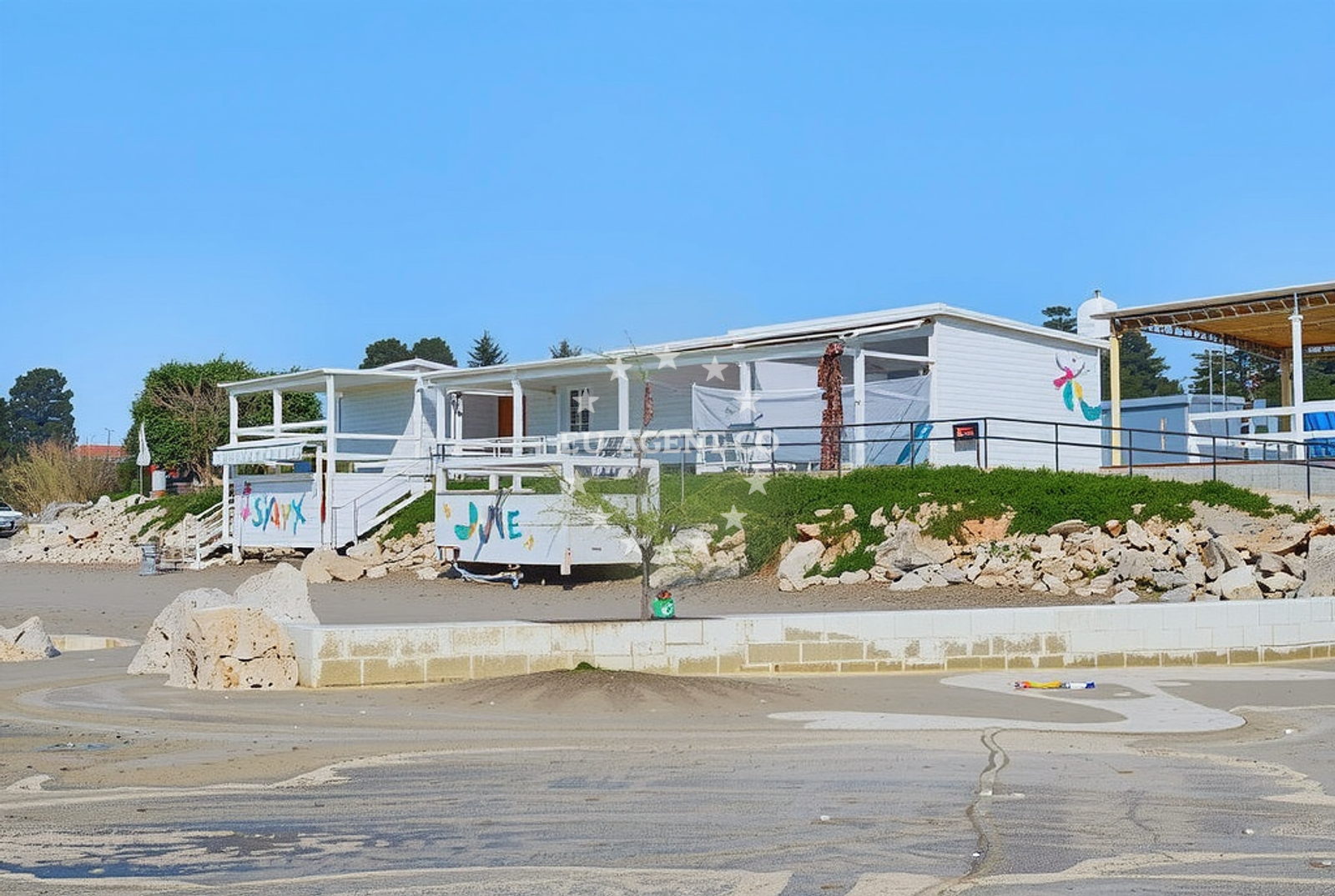 Additional view of Zambratija beach in , Zambratija