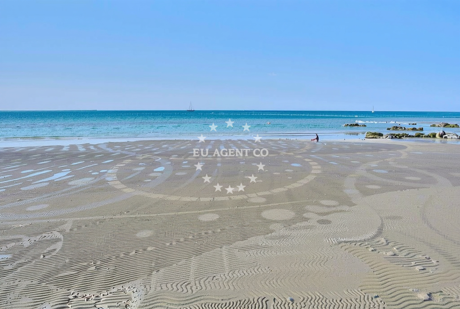 Additional view of Zambratija beach in , Zambratija