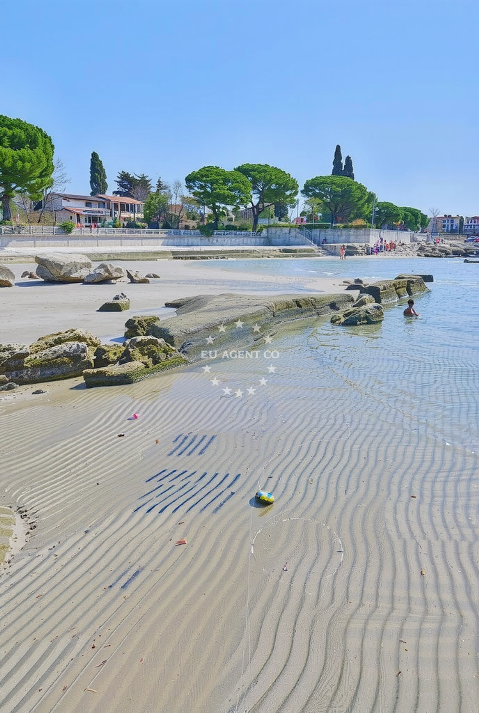 Additional view of Zambratija beach in , Zambratija