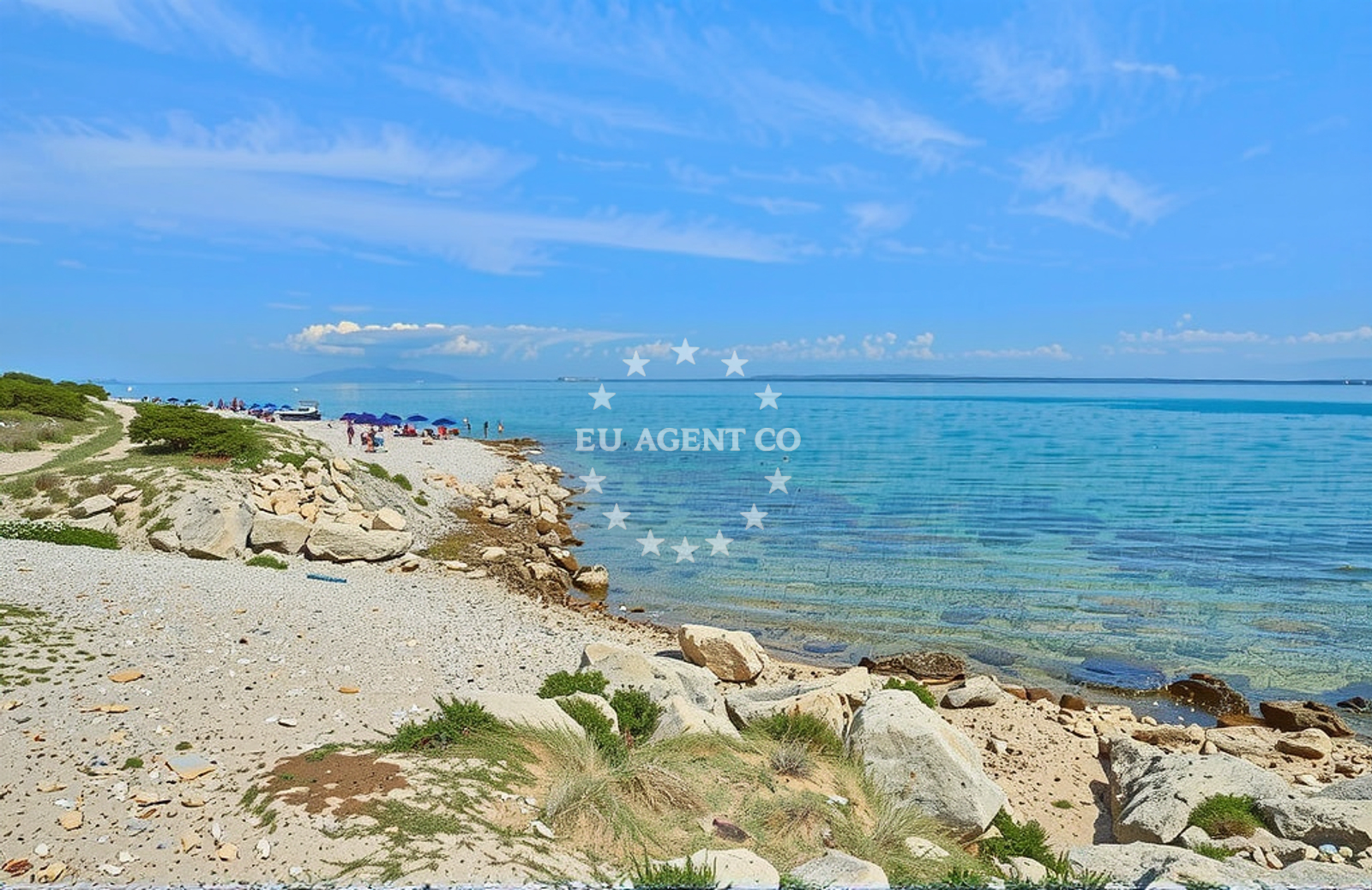 Shoreline and swimming area at Zaniski, Silba (Silba) in Zaniski