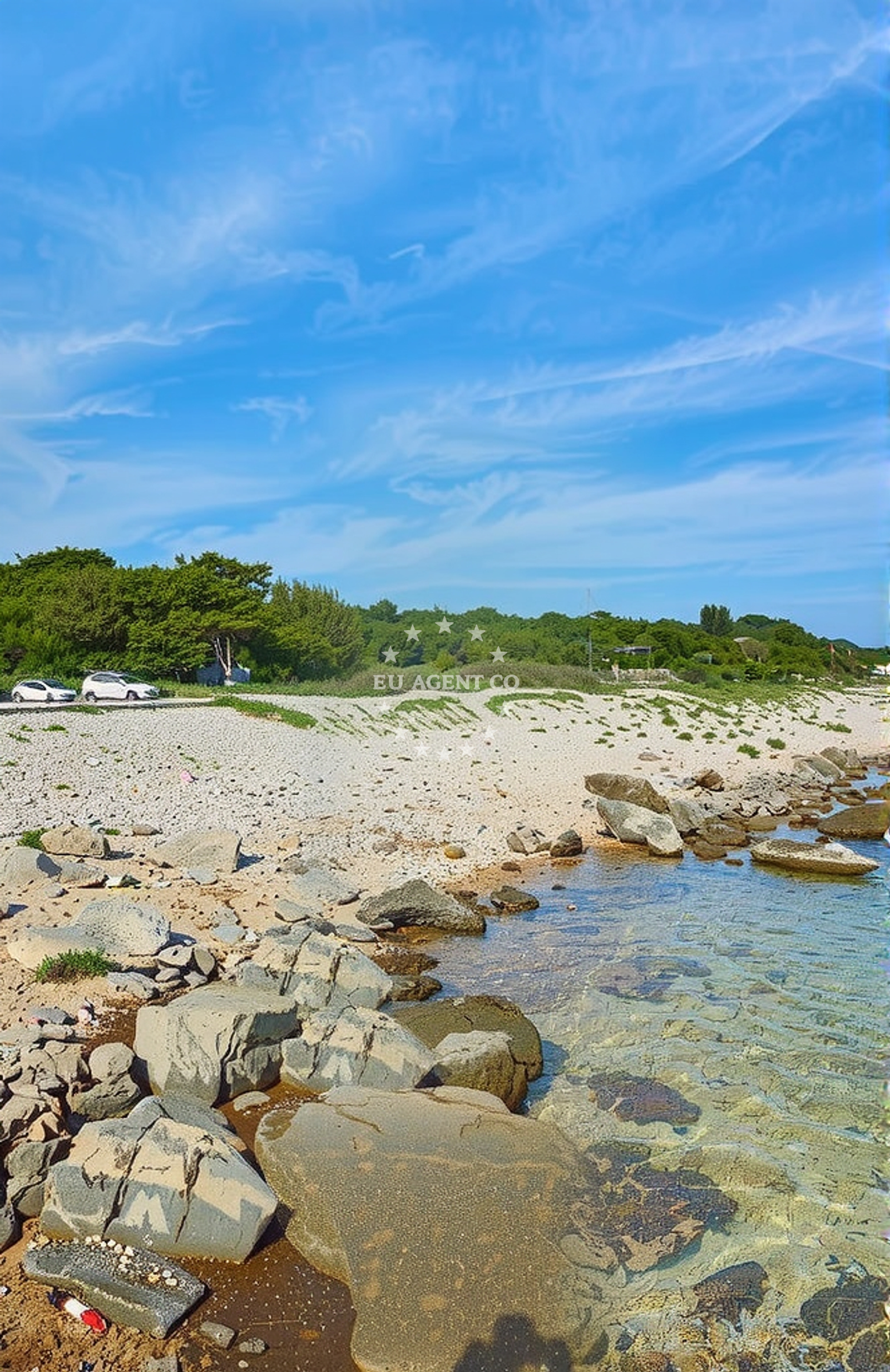 Sea and coastal view of Zaniski, Silba (Silba) in Zaniski