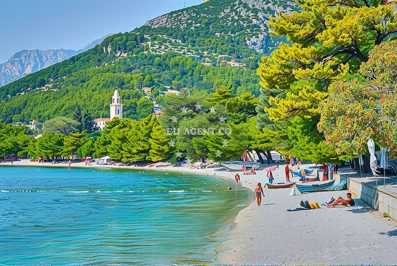 Sea and coastal view of Zaostrog, Zaostrog in Zaostrog
