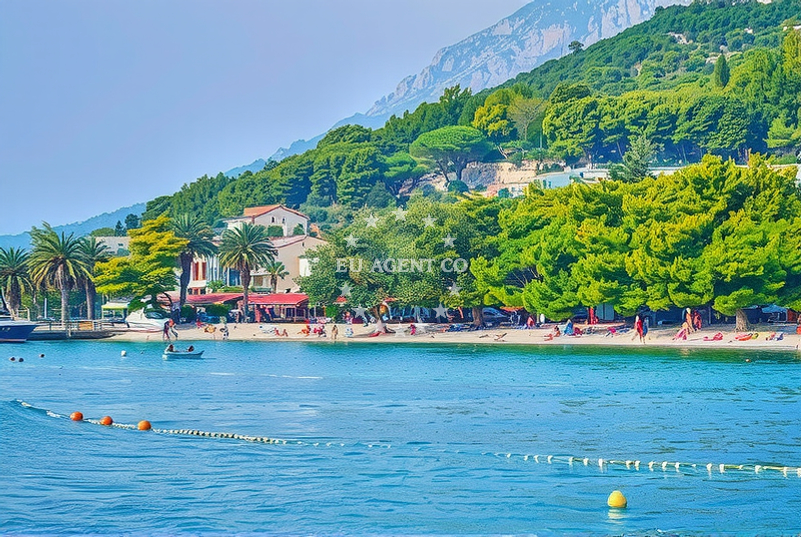Beach facilities and surroundings at Zaostrog, Zaostrog in Zaostrog