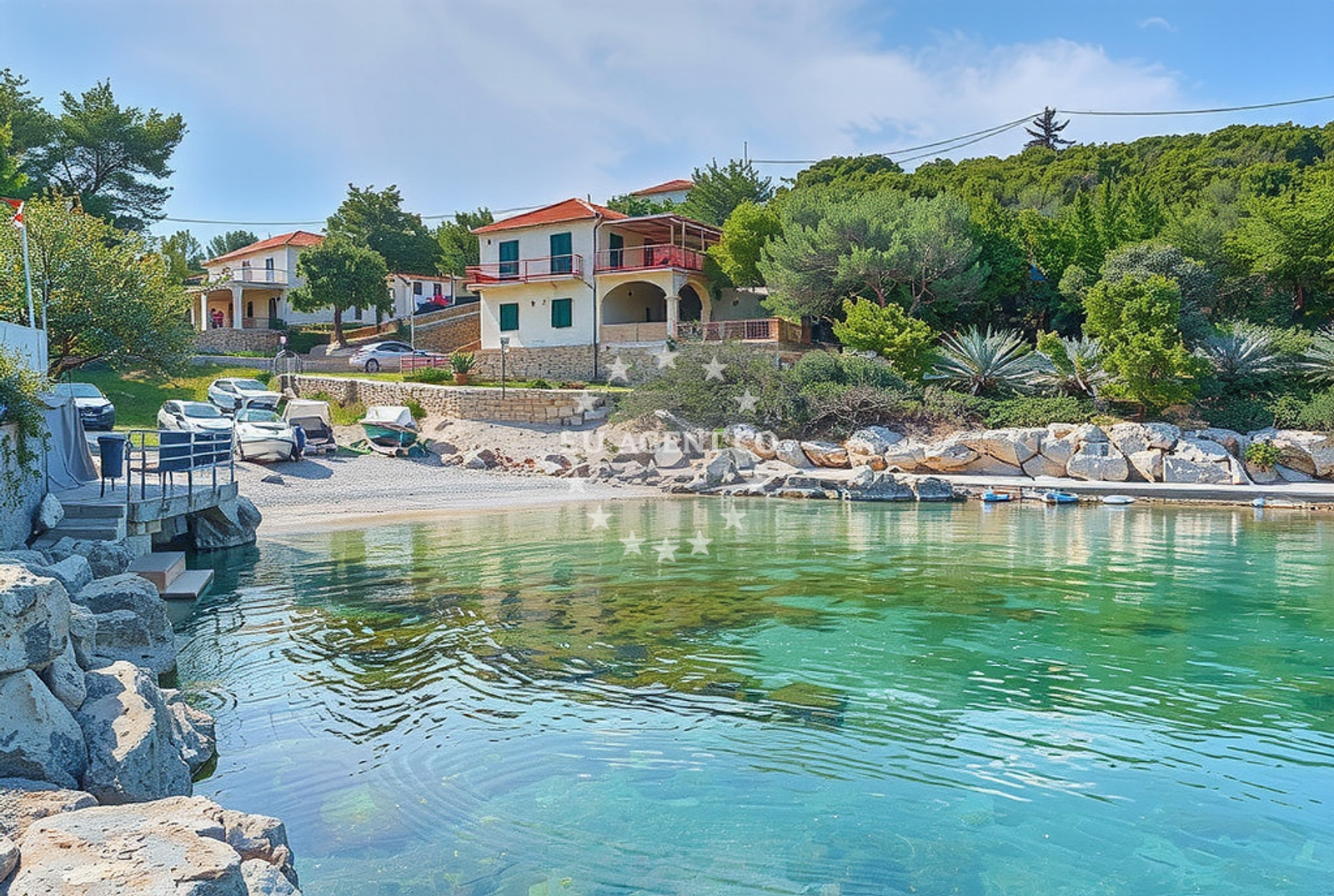 Additional view of Zarace beach in Zastražišće 177, Zastražišće