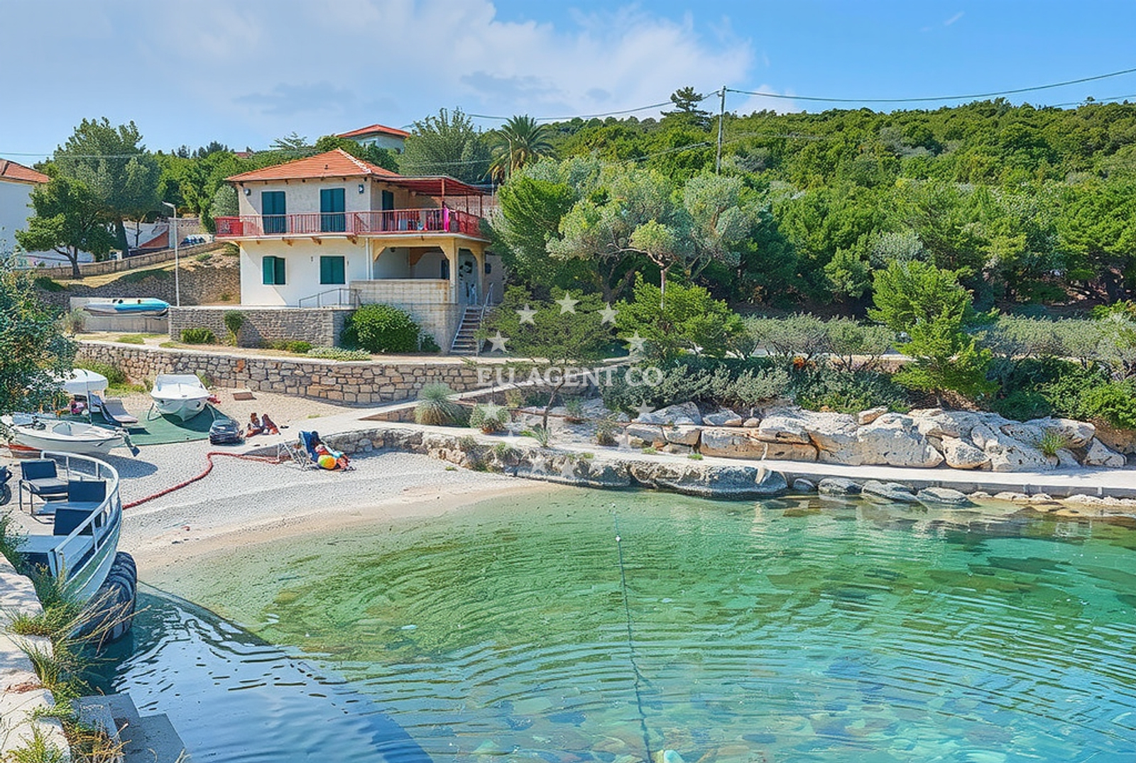 Additional view of Zarace beach in Zastražišće 177, Zastražišće