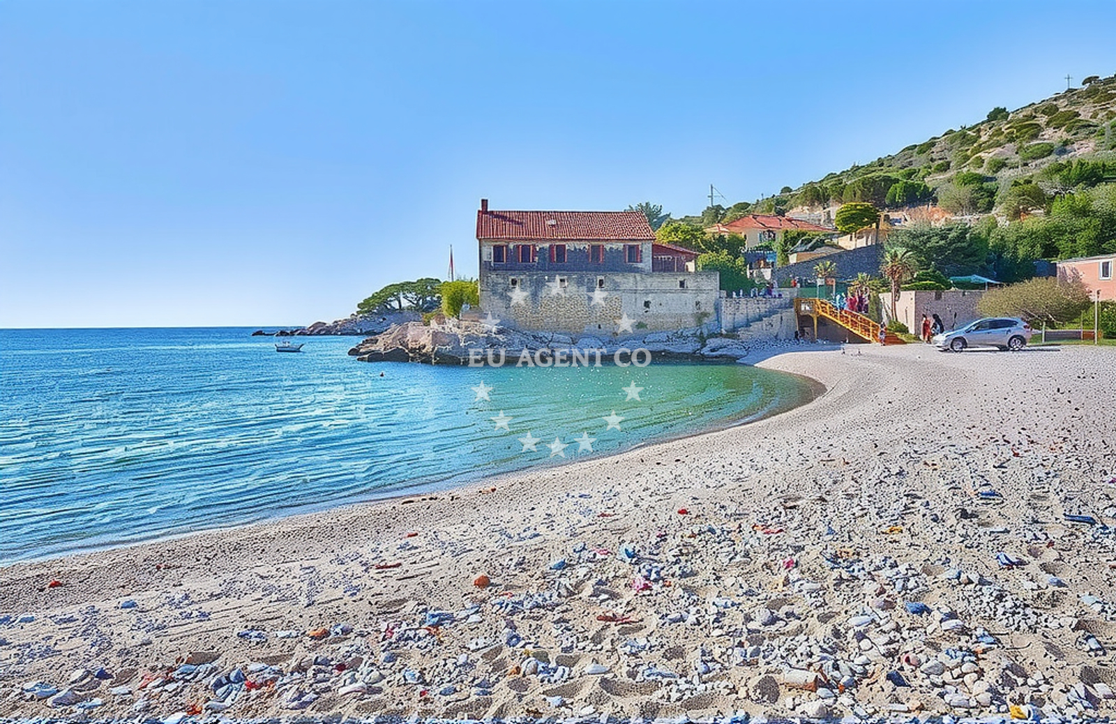 Sea and coastal view of Zaraće (Hvar): beaches and coves (4) in Zaraće (Hvar)